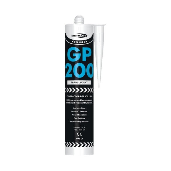 Silicone Sealant Multi Purpose Clear 275ML - Indigo Supplies Ltd