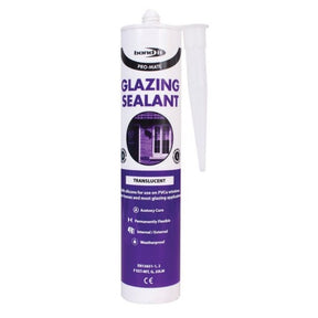 PRO-MATE LMA Glazing Silicone Clear 310ML - Indigo Supplies Ltd