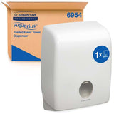 6954 Aquarius Folded Hand Towel Dispenser C Fold