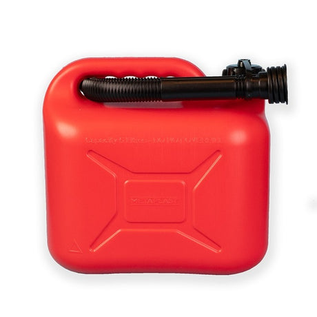 Plastic Fuel Can Red 5 Litre - Indigo Supplies Ltd