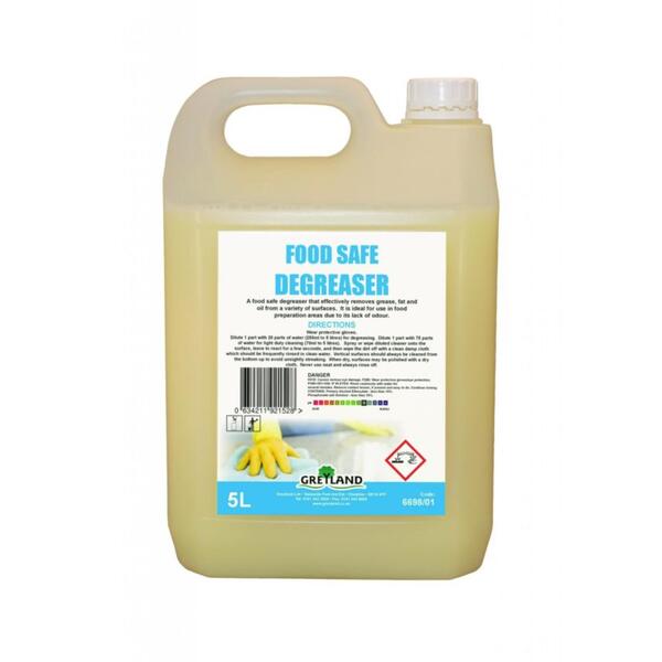 Greyland Food Safe Degreaser 5 Litre - Indigo Supplies Ltd