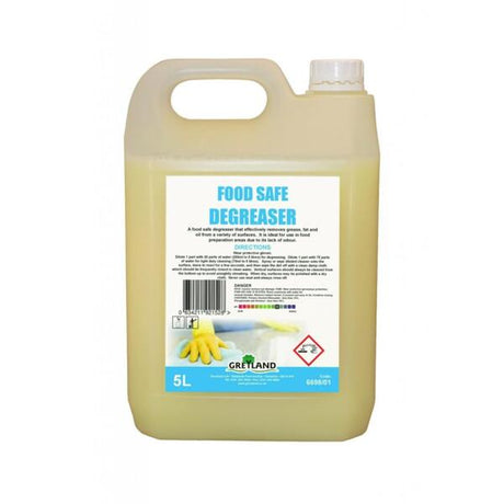 Greyland Food Safe Degreaser 5 Litre - Indigo Supplies Ltd