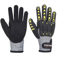 Anti-Impact Cut Resistant Glove Grey/Black - Indigo Supplies Ltd