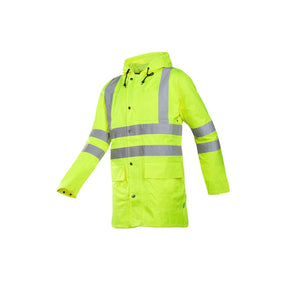 Sioen High Visibility Premium Breathable/Waterproof Jacket Yellow - Indigo Supplies Ltd