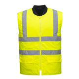 S468 Portwest High Visibility 4 in 1 Traffic Jacket Yellow - Indigo Supplies Ltd
