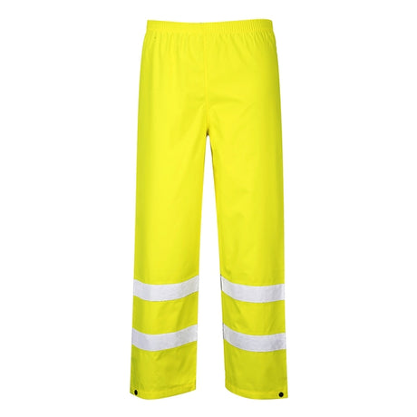 S480 High Visibility Trousers Yellow - Indigo Supplies Ltd