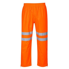 High Visibility Rail Track Trousers Regular Leg Orange - Indigo Supplies Ltd