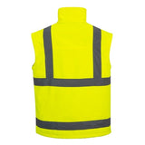 Portwest S428 High Visibility Softshell Jacket Yellow - Indigo Supplies Ltd