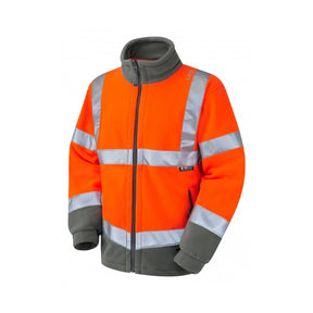 Leo 2066I F01-O Fleece Jacket (GO/RT 3279) Orange - Indigo Supplies Ltd
