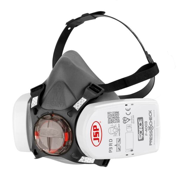 JSP Force 8 Half-Mask with Press To Check P3 Filters