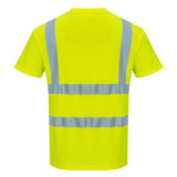 Portwest S478 High Visibility T-Shirt Yellow - Indigo Supplies Ltd