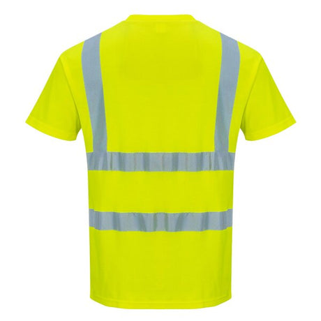 Portwest S478 High Visibility T-Shirt Yellow - Indigo Supplies Ltd