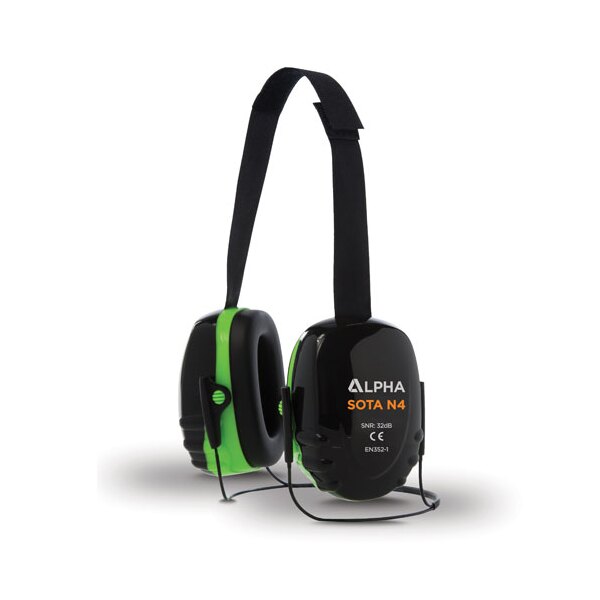 Skytec Sota N4 Strapped Ear Defenders - Indigo Supplies Ltd