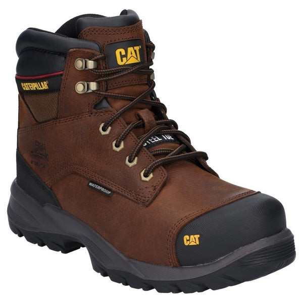 Amblers FS301 Brecon Caterpillar Spiro Brown Boots S3 HRO SRC
