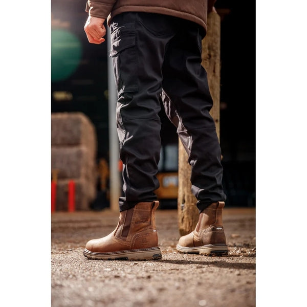 Caterpillar Pelton Dark Beige S1P HRO SRA