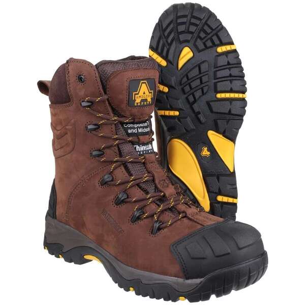 Amblers AS995 Pillar Boots WRH HRO SRC Brown - Indigo Supplies Ltd