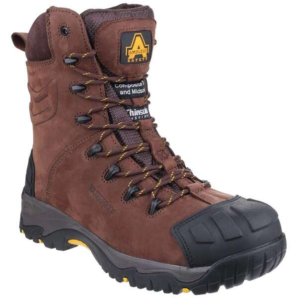 Amblers AS995 Pillar Boots WRH HRO SRC Brown - Indigo Supplies Ltd