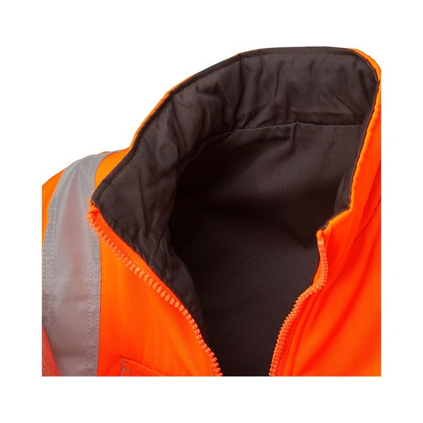 Bodyguard High Visibility Cargo Bodywarmer Orange - Indigo Supplies Ltd