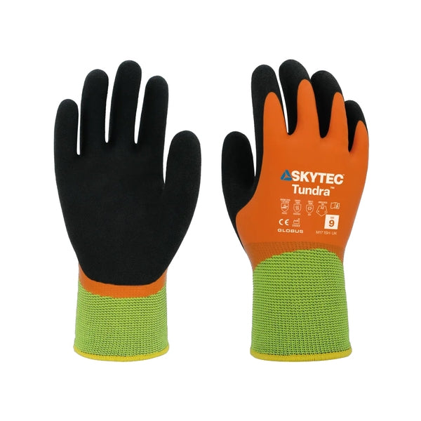 Skytec SKG00115G Tundra Water Rep.latex Therm Glove Orange/Black