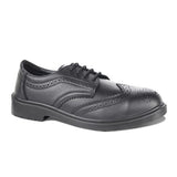 Rock Fall ProMan TC500 Brooklyn Brogue Shoe S3 SRC Black - Indigo Supplies Ltd