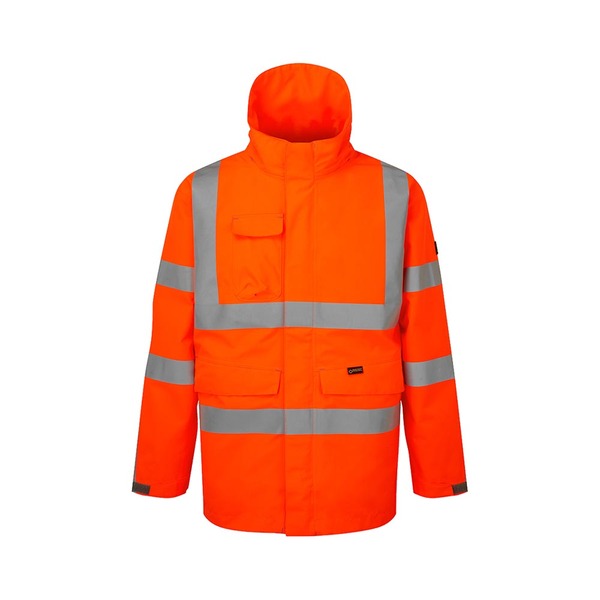 Bodyguard High Visibility Gore-Tex Jacket O/S Orange – Indigo Supplies Ltd