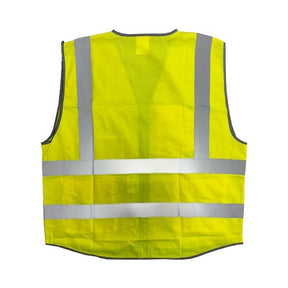 W11-Y Lynton High Visibility Waistcoat Yellow - Indigo Supplies Ltd