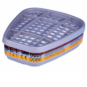 3M 6057 Respirators 6000 Series Gas Vapour Abe1 Filters (Pack 2) - Indigo Supplies Ltd