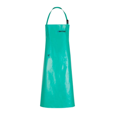 Skytec Chemmaster CMA 48/36 Chemical Splash Apron Green - Indigo Supplies Ltd