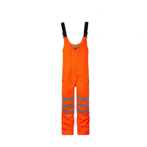 Bodyguard GN630VK High Visibilty Salopette Trousers Orange - Indigo Supplies Ltd