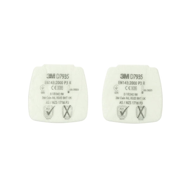 3M D7925 Secure Click Particulate Filter P2 R - Indigo Supplies Ltd