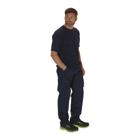 Endurance Stretch Cargo Trouser Short Navy - Indigo Supplies Ltd