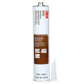 3M 590 Polyurethane Adhesive Sealant 310ml Cartridge (black)