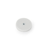 Rubber-Coated Magnet White, 43mm O/D x 6.2mm with Open Ended M4 Bush, Flush