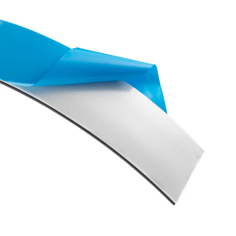 Magnetic Tape with Foam Adhesive, 50mm x 1.5mm x 30m Mating, UV Coated and 3" Core - Indigo Supplies Ltd