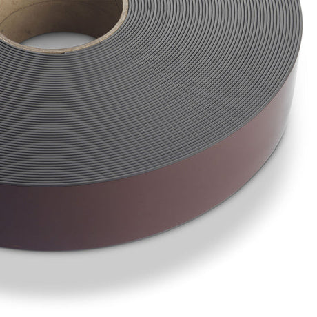 Magnetic Tape with Foam Adhesive, 50mm x 1.5mm x 30m Mating, UV Coated and 3" Core - Indigo Supplies Ltd