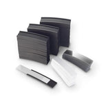 Magnetic Label with Card & Acetate, 3mm x 25mm - Indigo Supplies Ltd