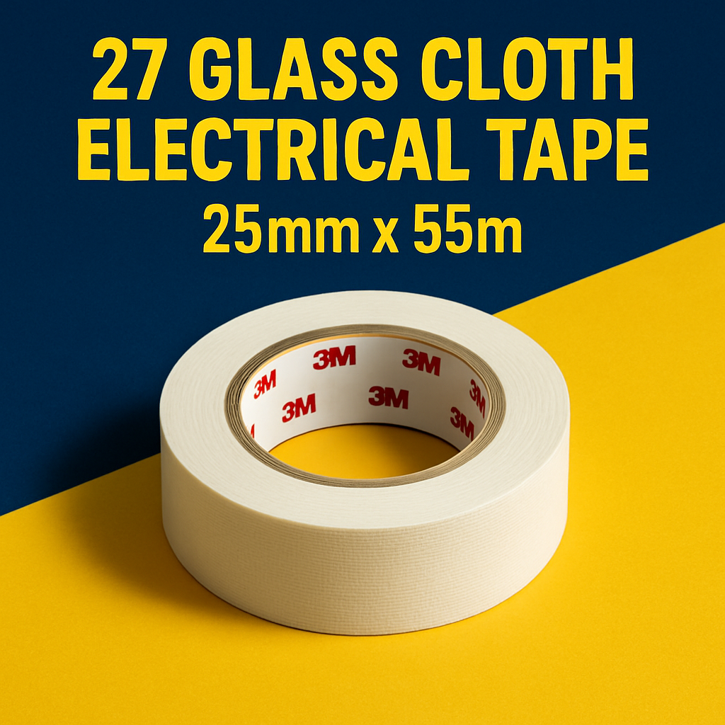 3M 27 Glass Cloth Electrical Tape uk