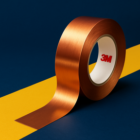 3M 1182 Copper Electrical Tape 25mm x 16.5m uk