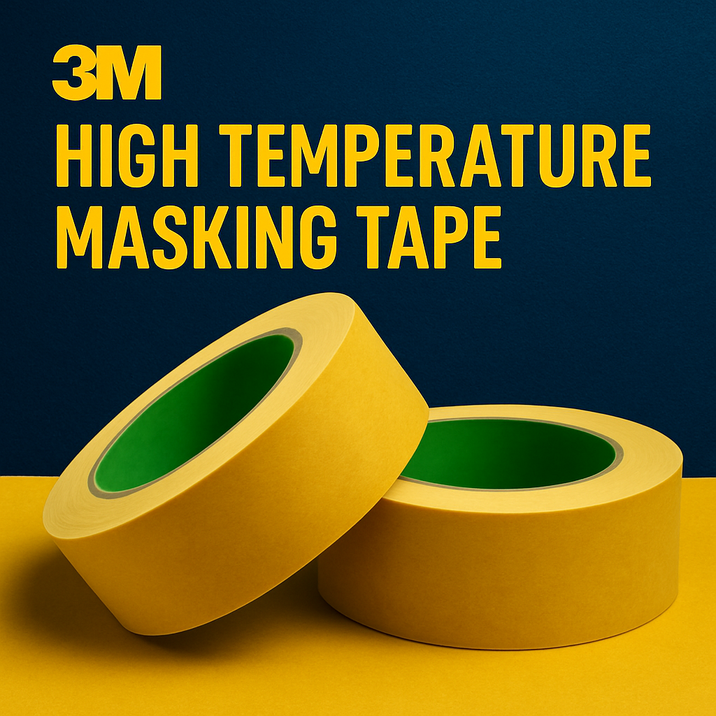 3M 401E High Temperature Masking Tape - Indigo Supplies Ltd