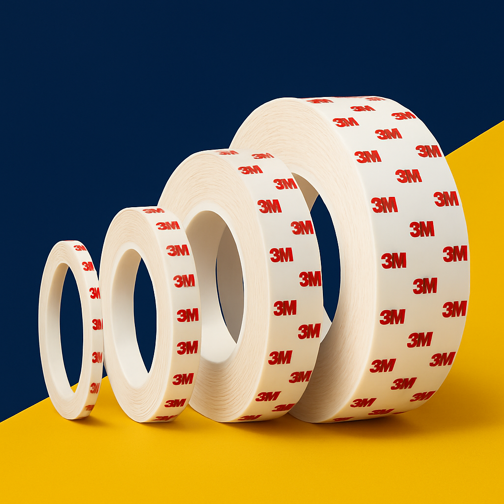 3M 4930P VHB Double Sided Foam Tape White 25mm x 0.6mm x 33m uk