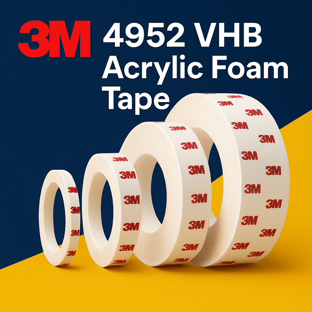 3M 4952 VHB Double Sided Acrylic Foam Tape uk