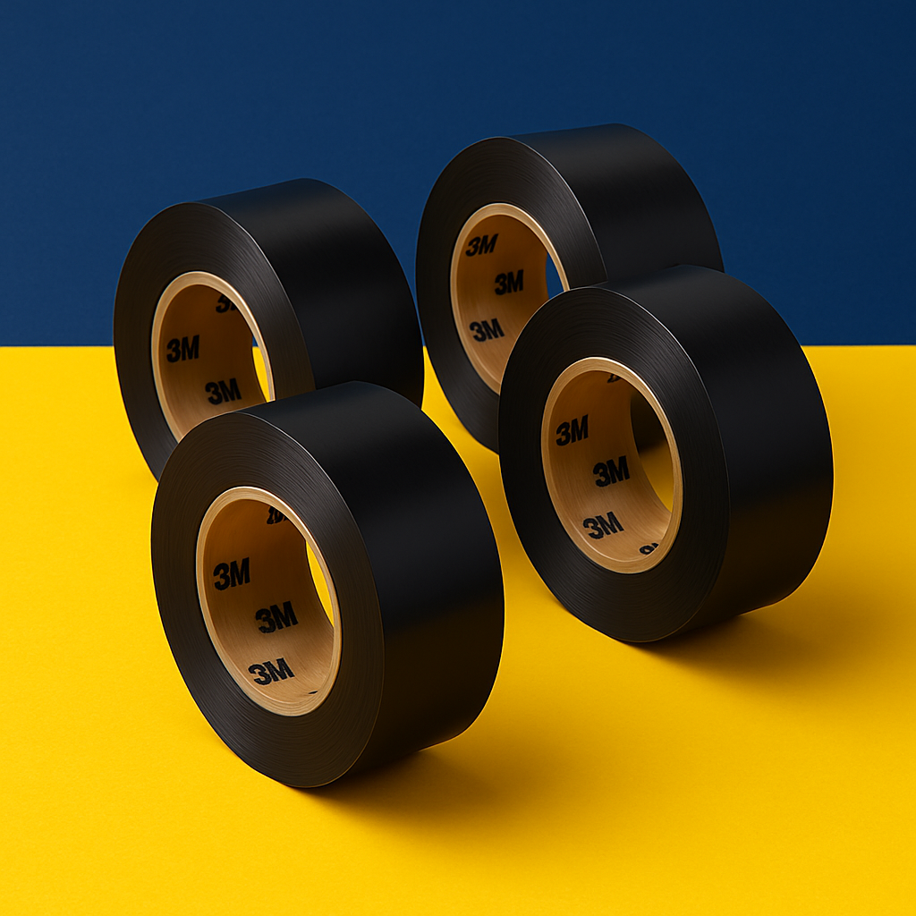 3M 4411B Extreme Sealing Tape 50mm x 5.5m - Box of 4 Rolls (black) uk