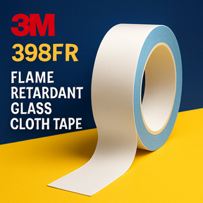 3M 398FR Flame Retardant Glass Cloth Tape uk