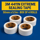 3M 4411N Extreme Sealing Tape 50mm x 5.5m - Box of 4 Rolls