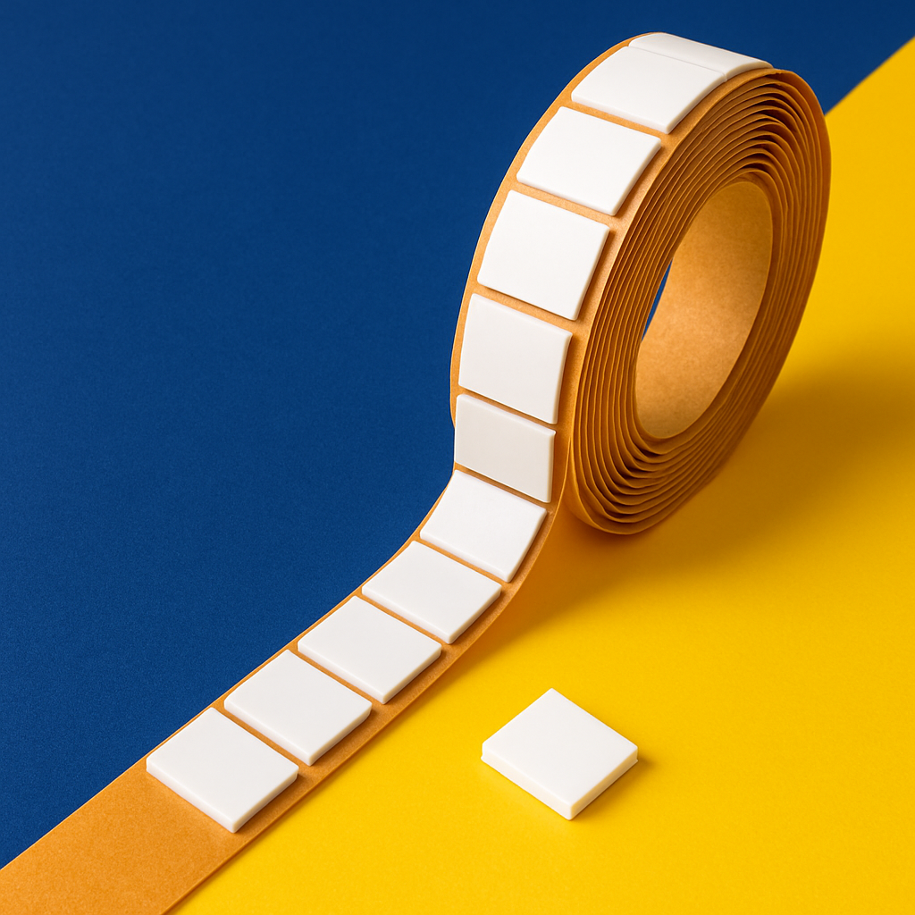 Foam Adhesive Pads Double-Sided High Tack White uk