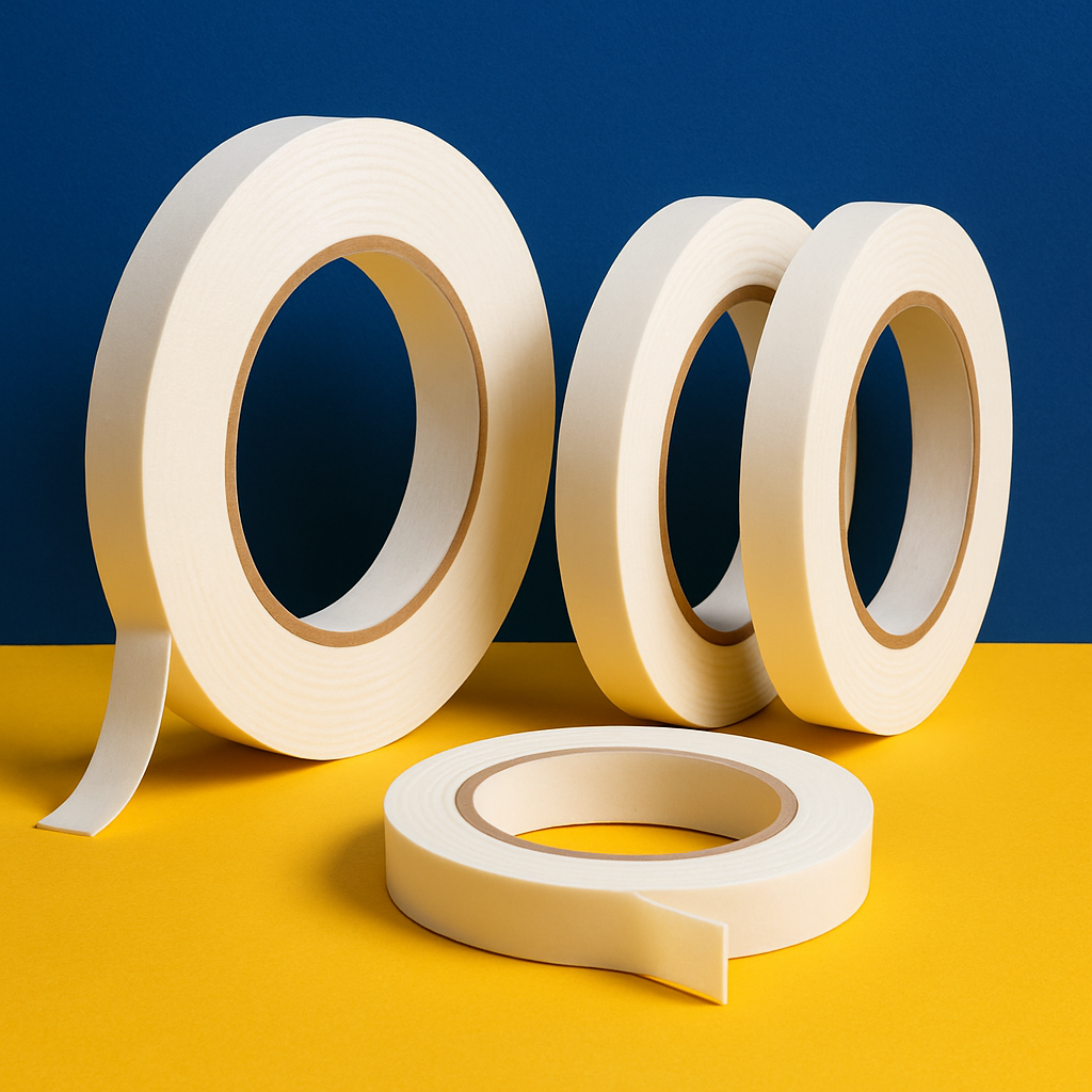 double sided adhesive foam tape white glazing windows uk