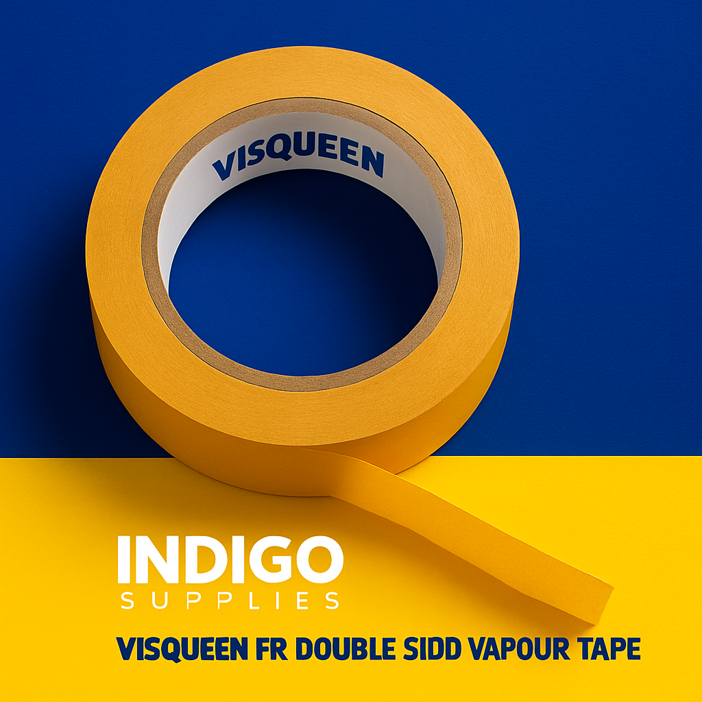 Visqueen FR Double Sided adhesive Vapour Tape 20mm x 50m uk