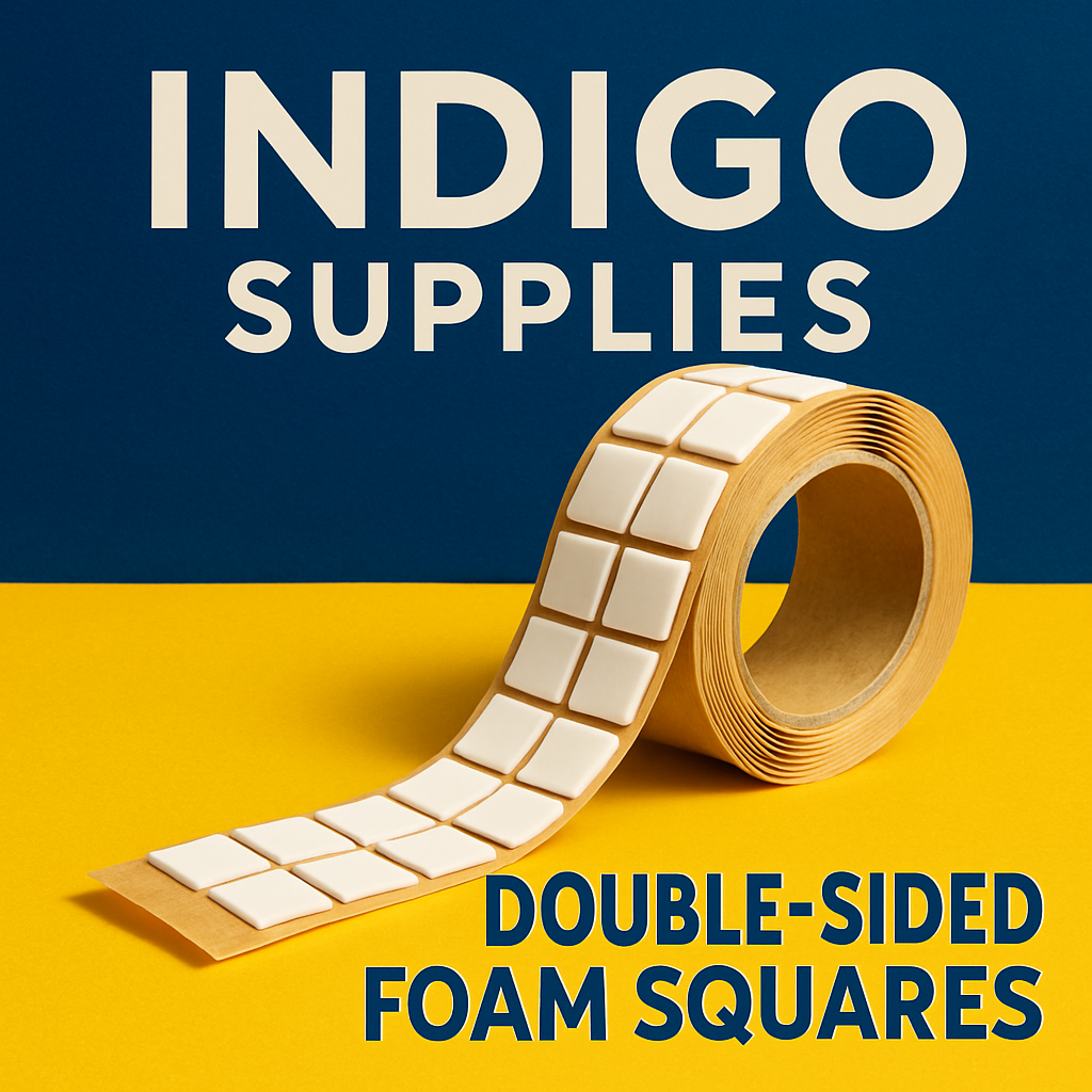 Foam Adhesive Pads Double-Sided High Tack White uk