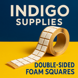 Foam Adhesive Pads Double-Sided High Tack White uk