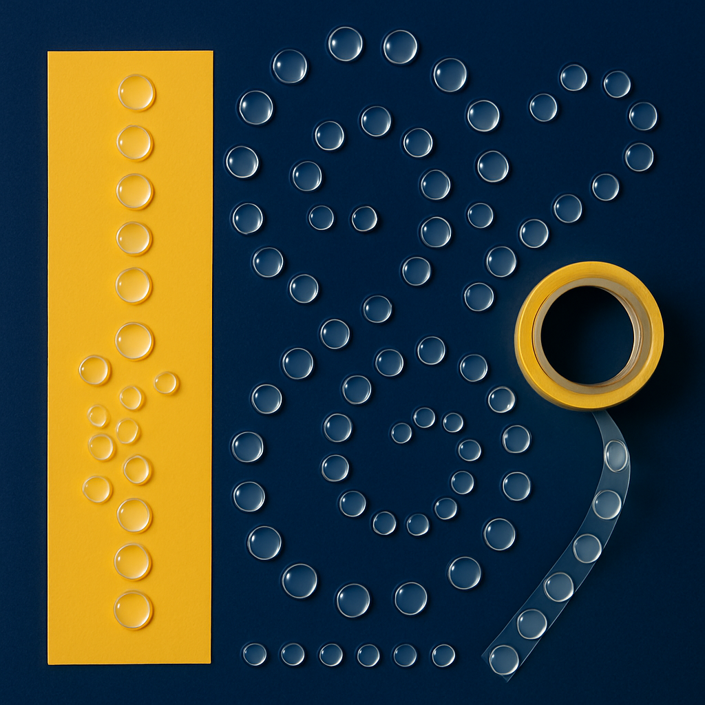 glue dots on a roll uk